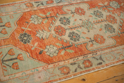 2.5x5 Vintage Distressed Oushak Rug Runner