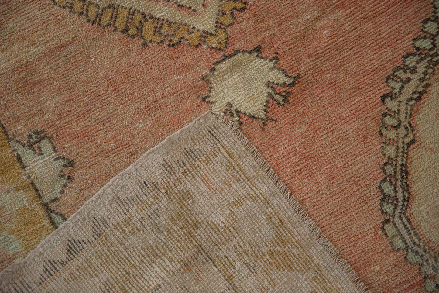 3x5 Vintage Distressed Oushak Rug