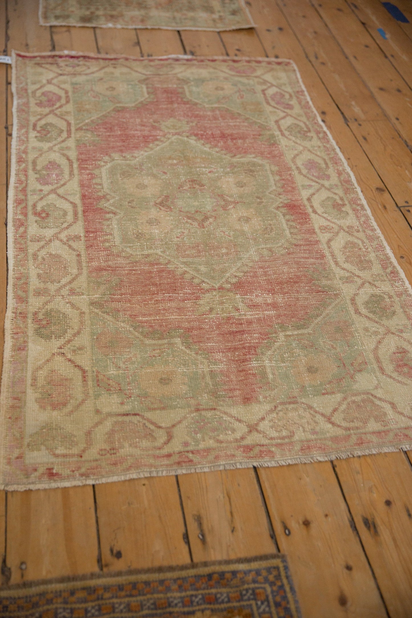 3x5 Vintage Distressed Oushak Rug