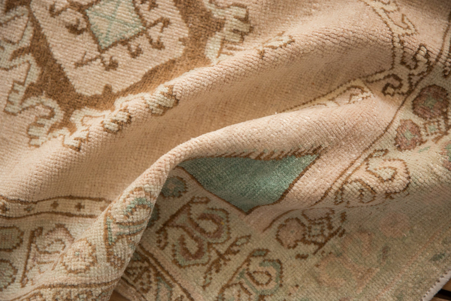3x4.5 Vintage Distressed Oushak Rug