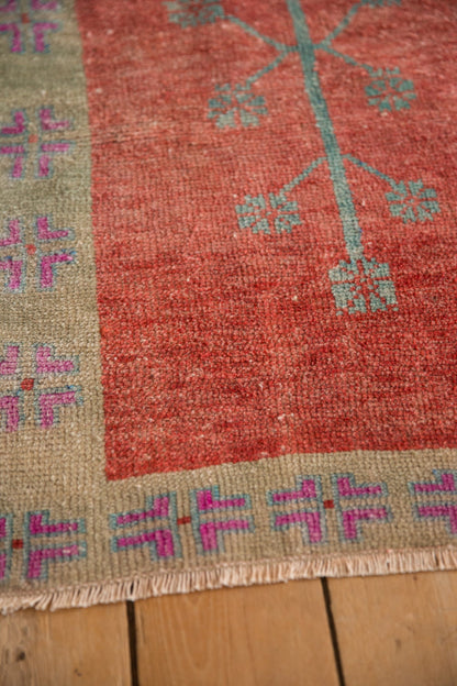 2x3.5 Vintage Distressed Oushak Rug