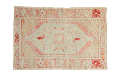 2.5x4 Vintage Distressed Oushak Rug