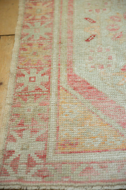 2.5x4 Vintage Distressed Oushak Rug