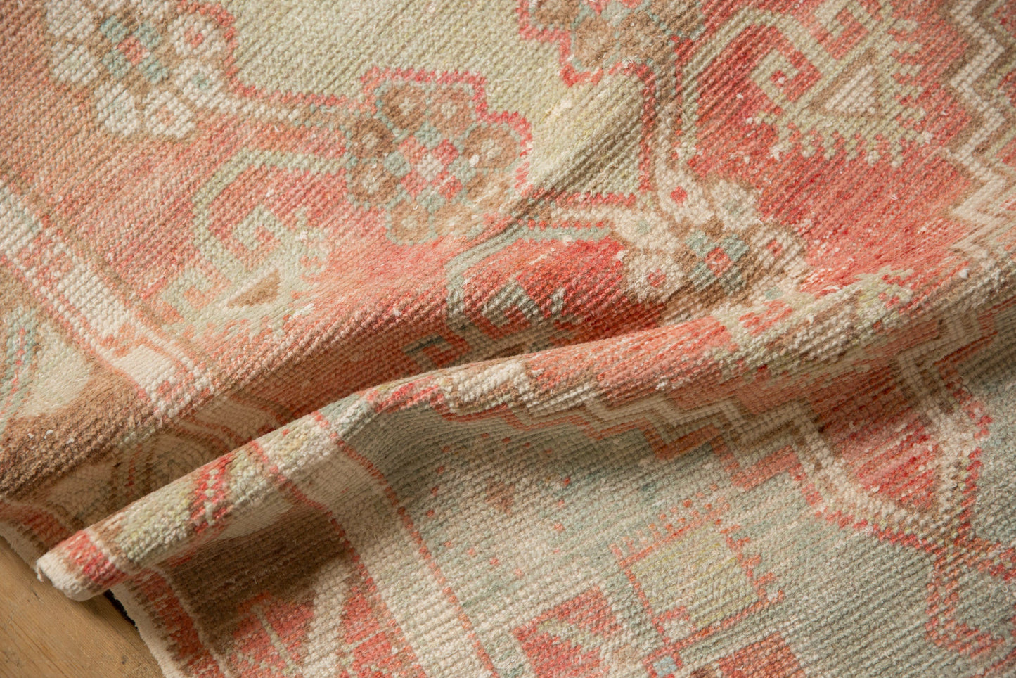 2.5x5 Vintage Distressed Oushak Rug Runner