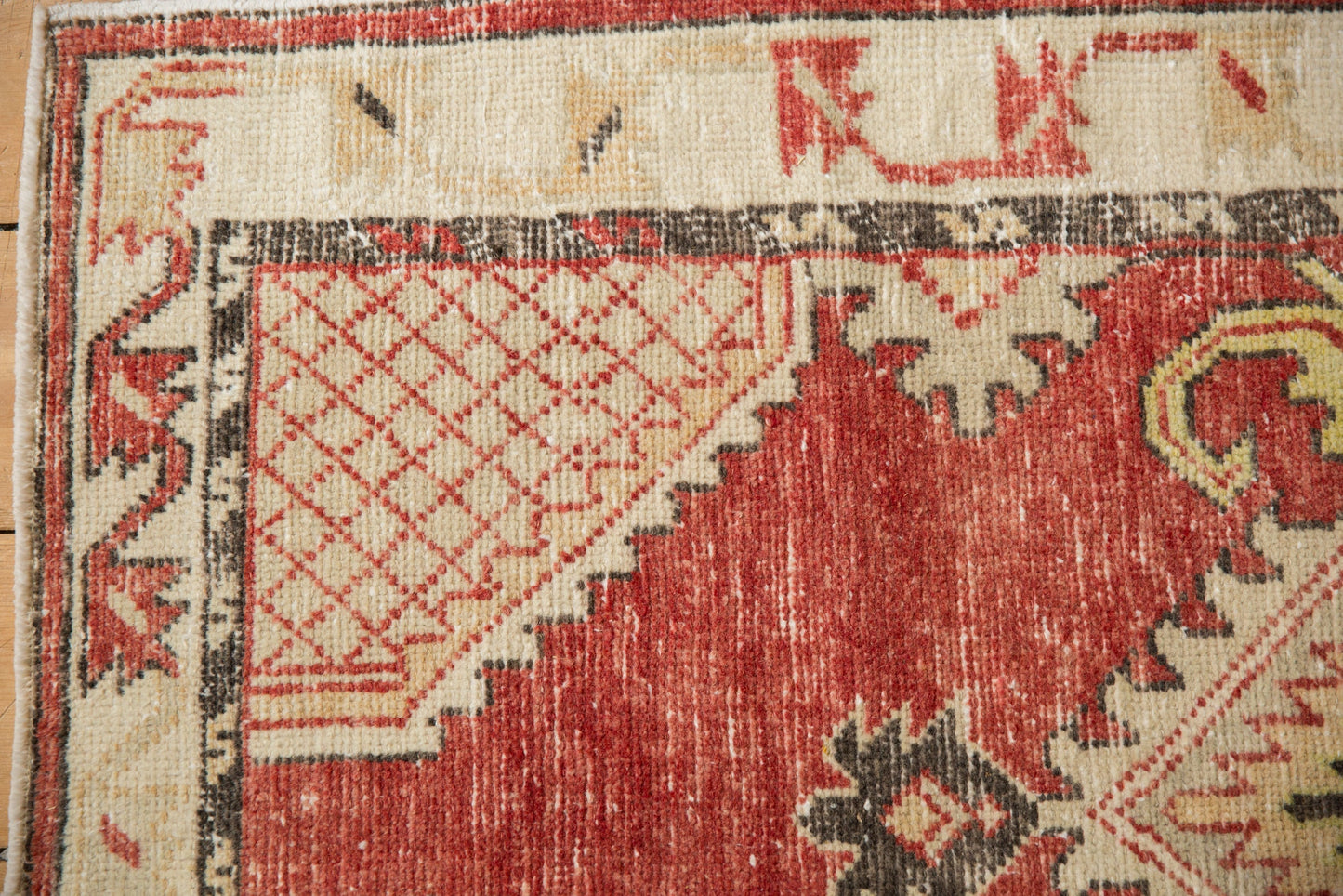 2.5x5.5 Vintage Distressed Oushak Rug Runner