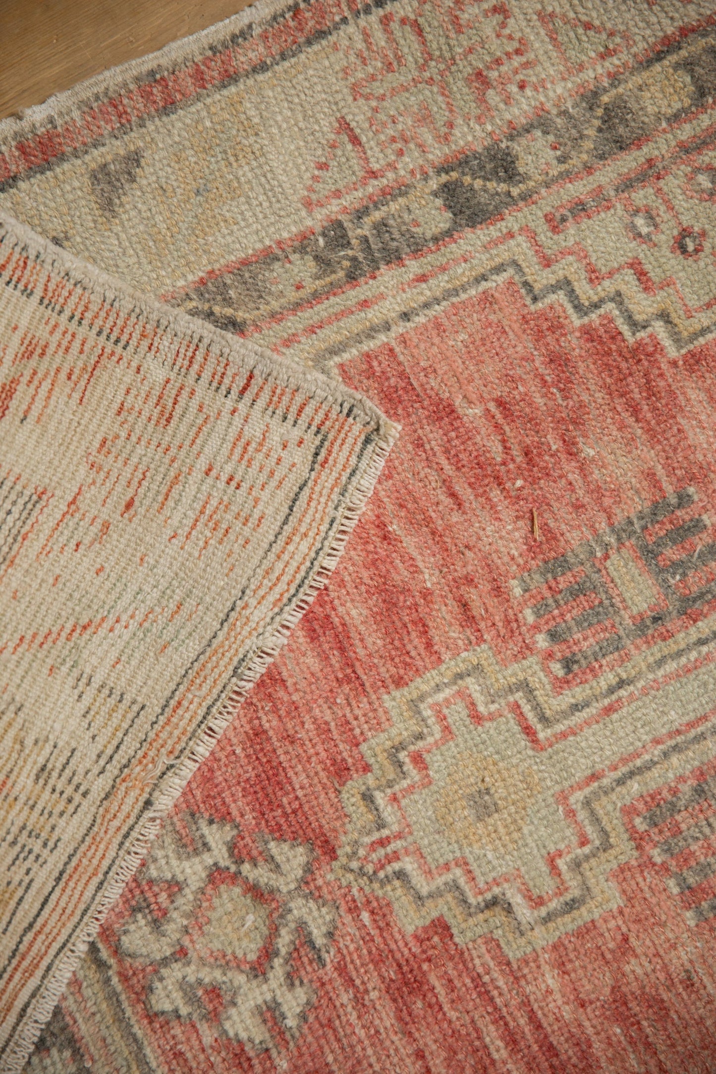 2.5x5 Vintage Distressed Oushak Rug Runner