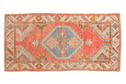3x5.5 Vintage Distressed Oushak Rug