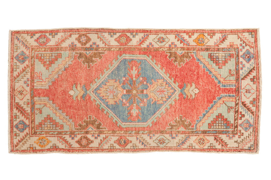 3x5.5 Vintage Distressed Oushak Rug