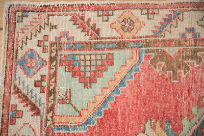 3x5.5 Vintage Distressed Oushak Rug