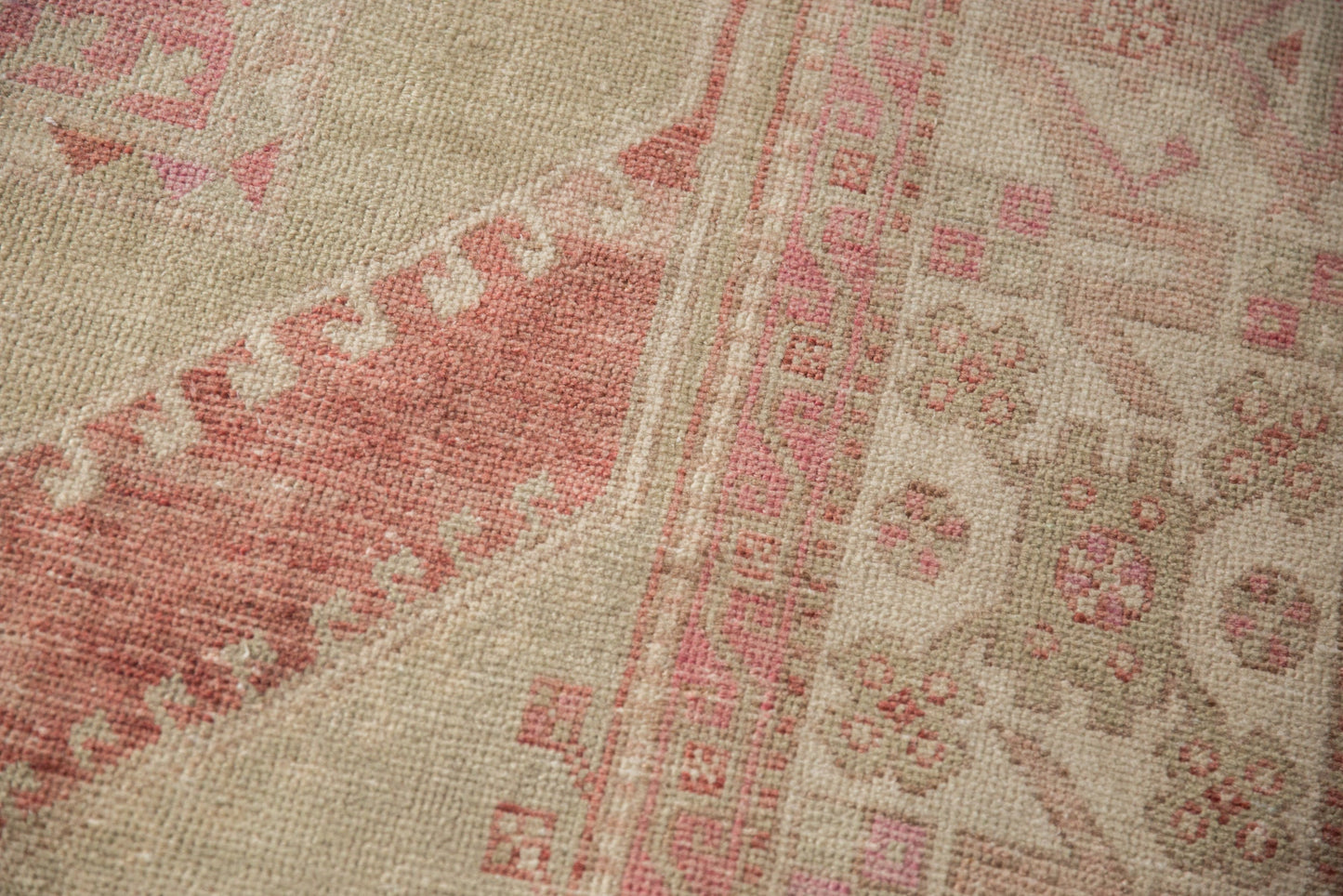 6x8.5 Vintage Distressed Oushak Carpet