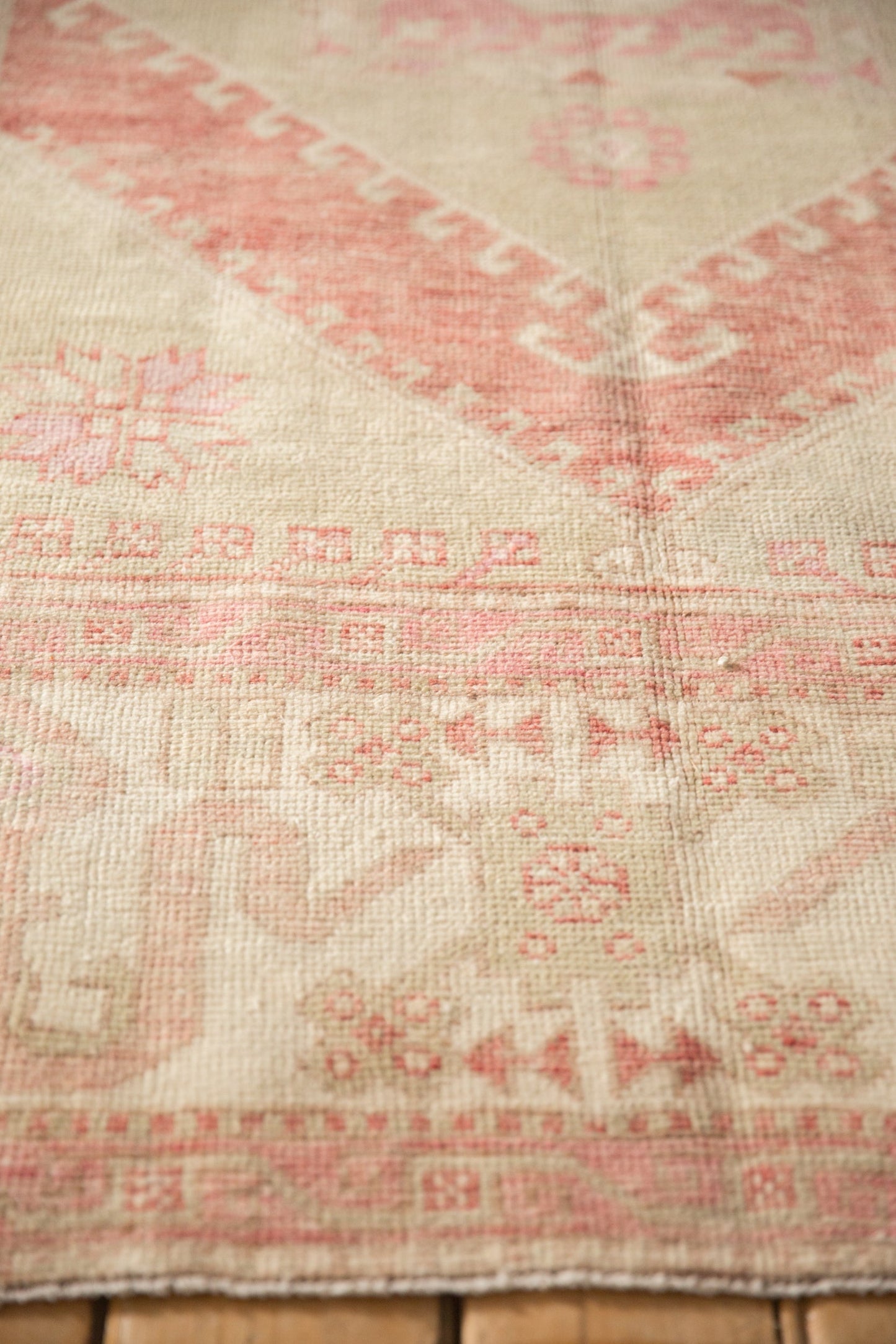 6x8.5 Vintage Distressed Oushak Carpet