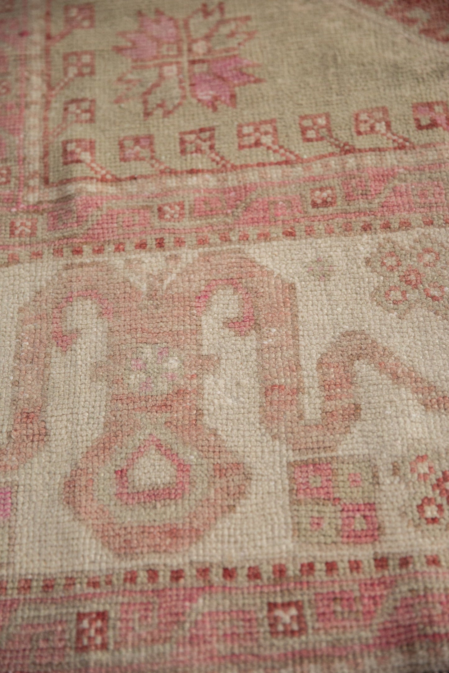 6x8.5 Vintage Distressed Oushak Carpet