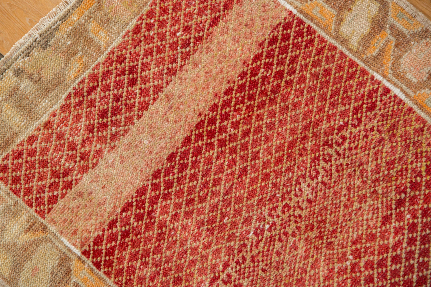 2x4 Vintage Distressed Oushak Rug Runner