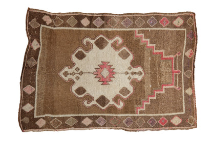 3x4.5 Vintage Distressed Kars Rug