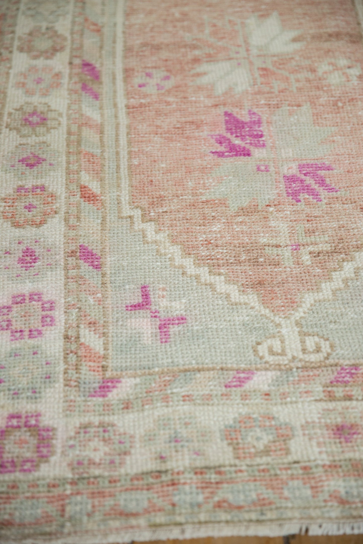 3x4.5 Vintage Distressed Oushak Rug