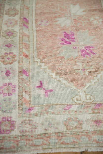 3x4.5 Vintage Distressed Oushak Rug
