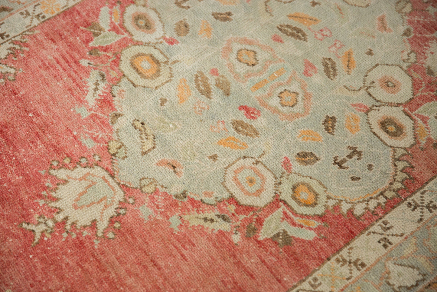 3.5x6 Vintage Distressed Oushak Rug