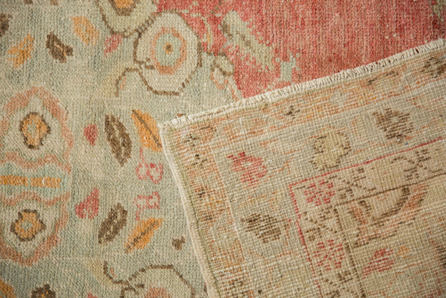 3.5x6 Vintage Distressed Oushak Rug