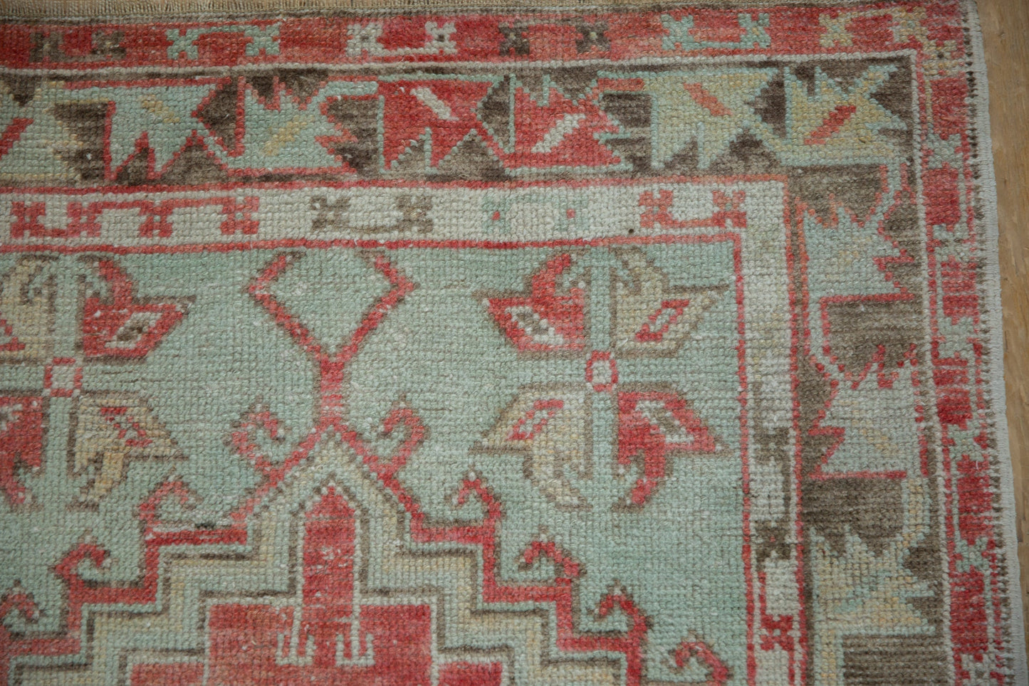 2.5x5 Vintage Distressed Oushak Rug Runner