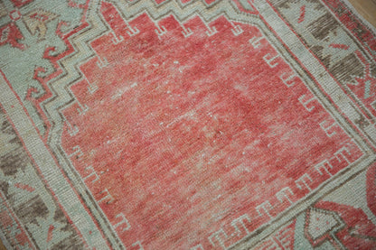 2.5x5 Vintage Distressed Oushak Rug Runner
