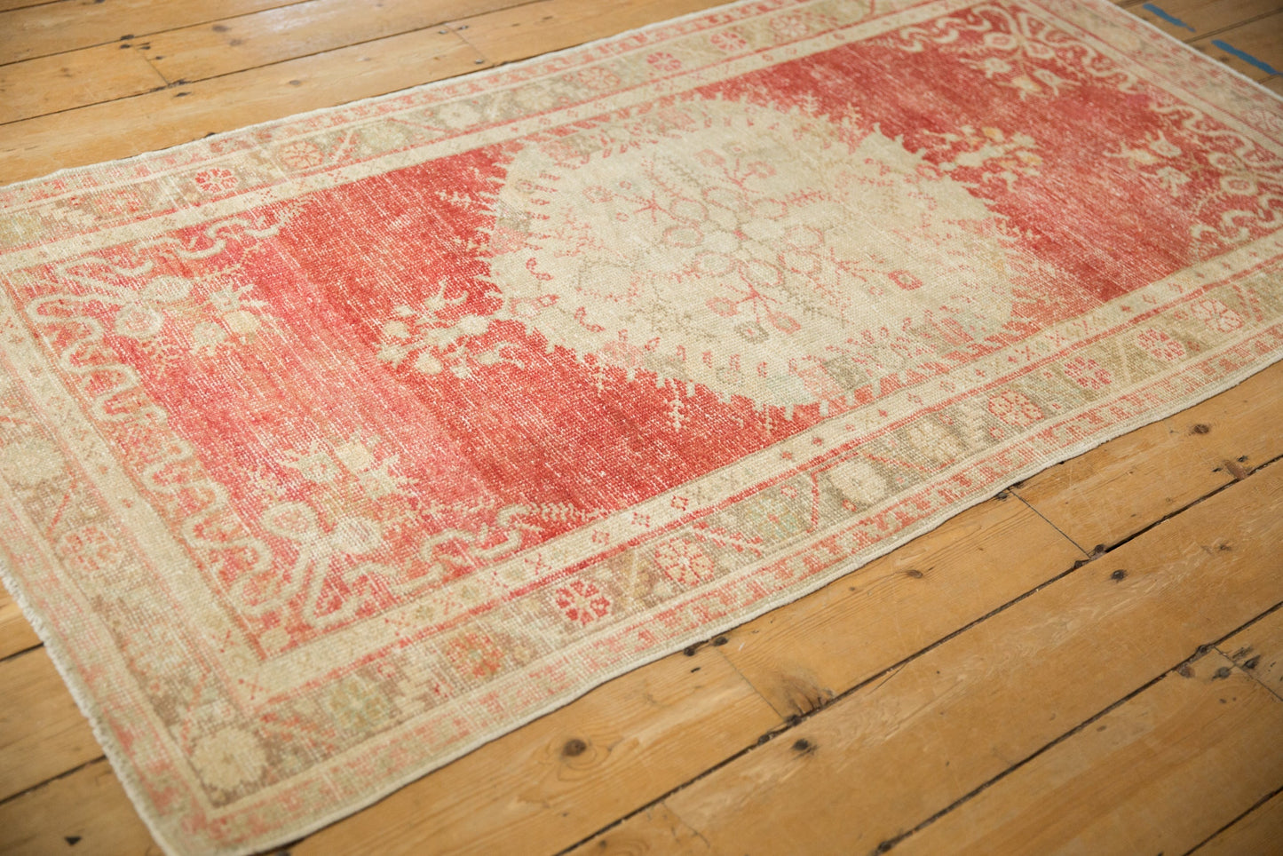 3.5x6 Vintage Distressed Oushak Rug