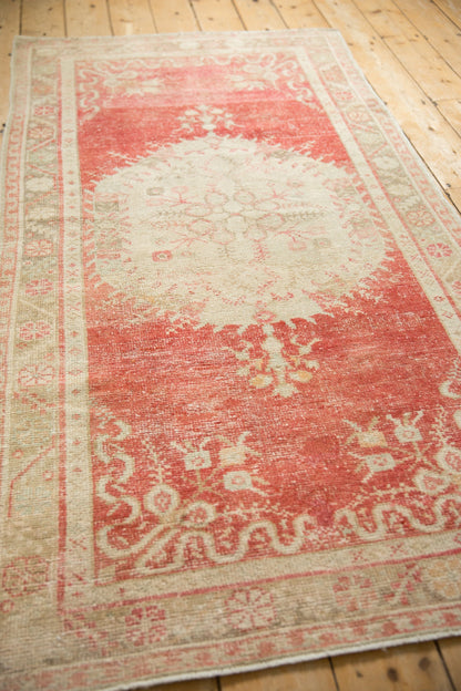 3.5x6 Vintage Distressed Oushak Rug
