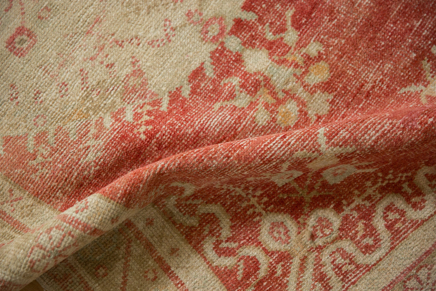 3.5x6 Vintage Distressed Oushak Rug