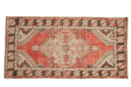 2.5x5.5 Vintage Distressed Oushak Rug Runner