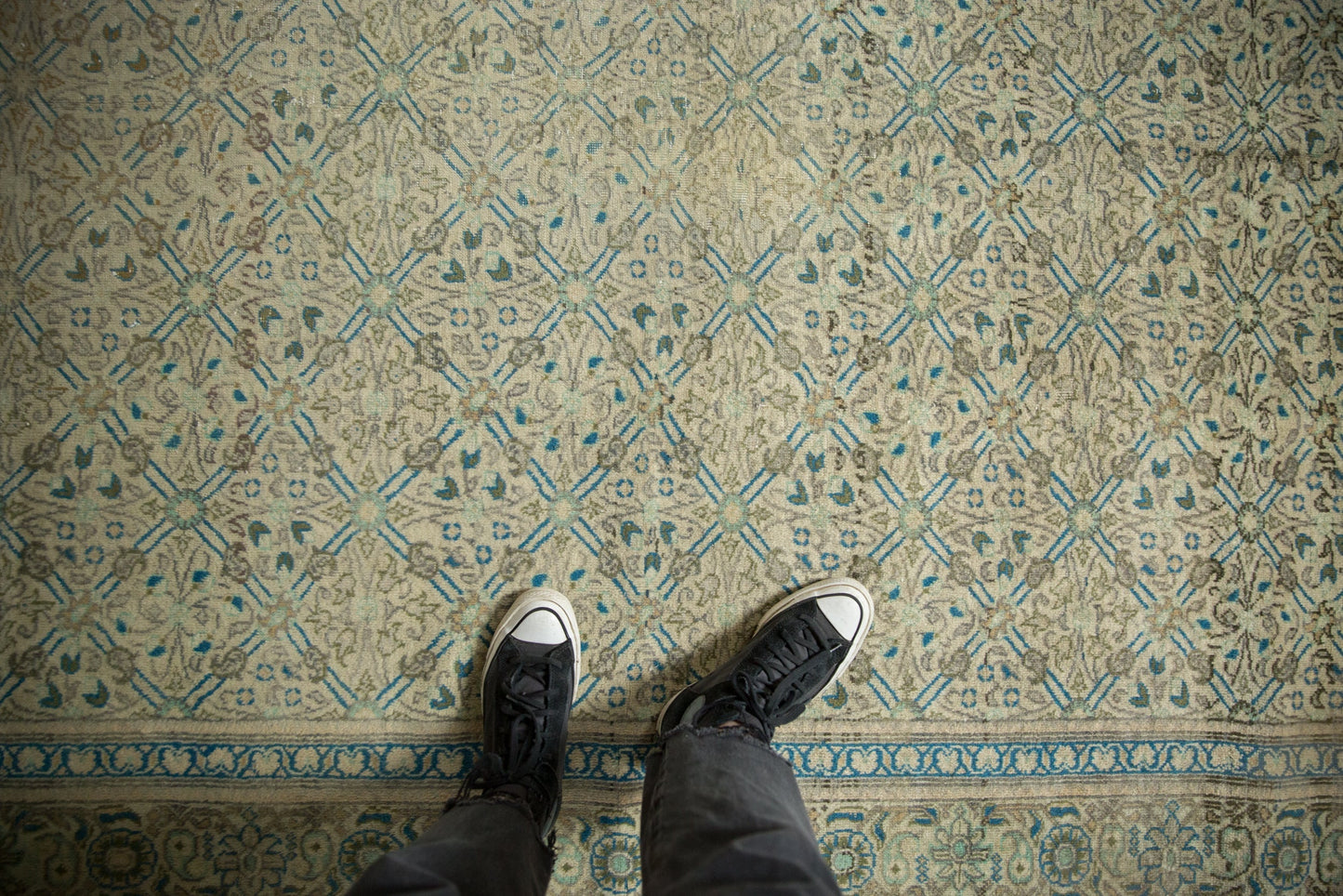 6.5x9.5 Vintage Distressed Kayseri Carpet