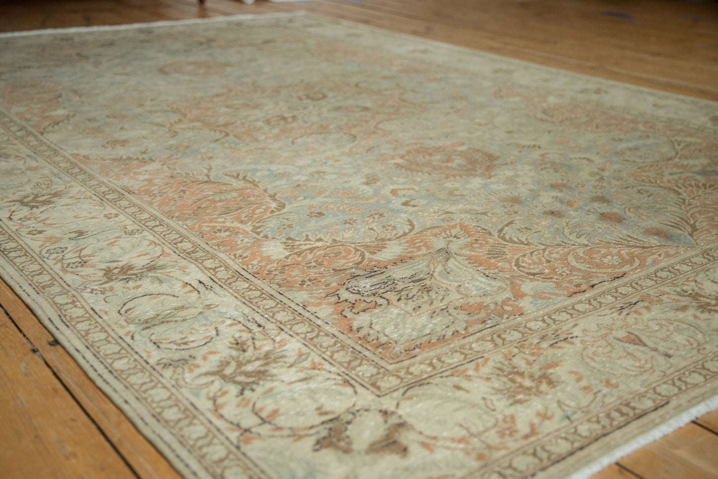 6.5x10 Vintage Distressed Kayseri Carpet