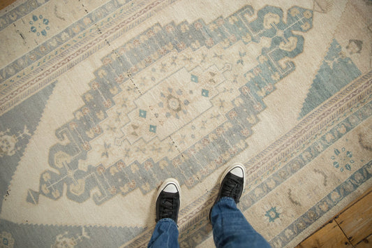 5x9 Vintage Distressed Oushak Carpet