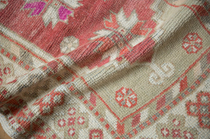 2.5x5 Vintage Distressed Oushak Rug Runner