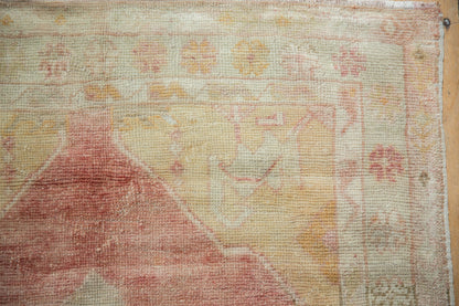 3x4.5 Vintage Distressed Oushak Rug
