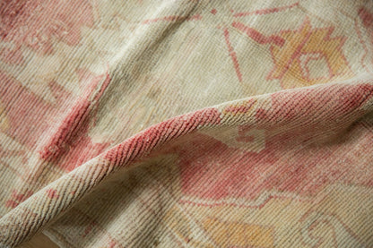 3x4.5 Vintage Distressed Oushak Rug
