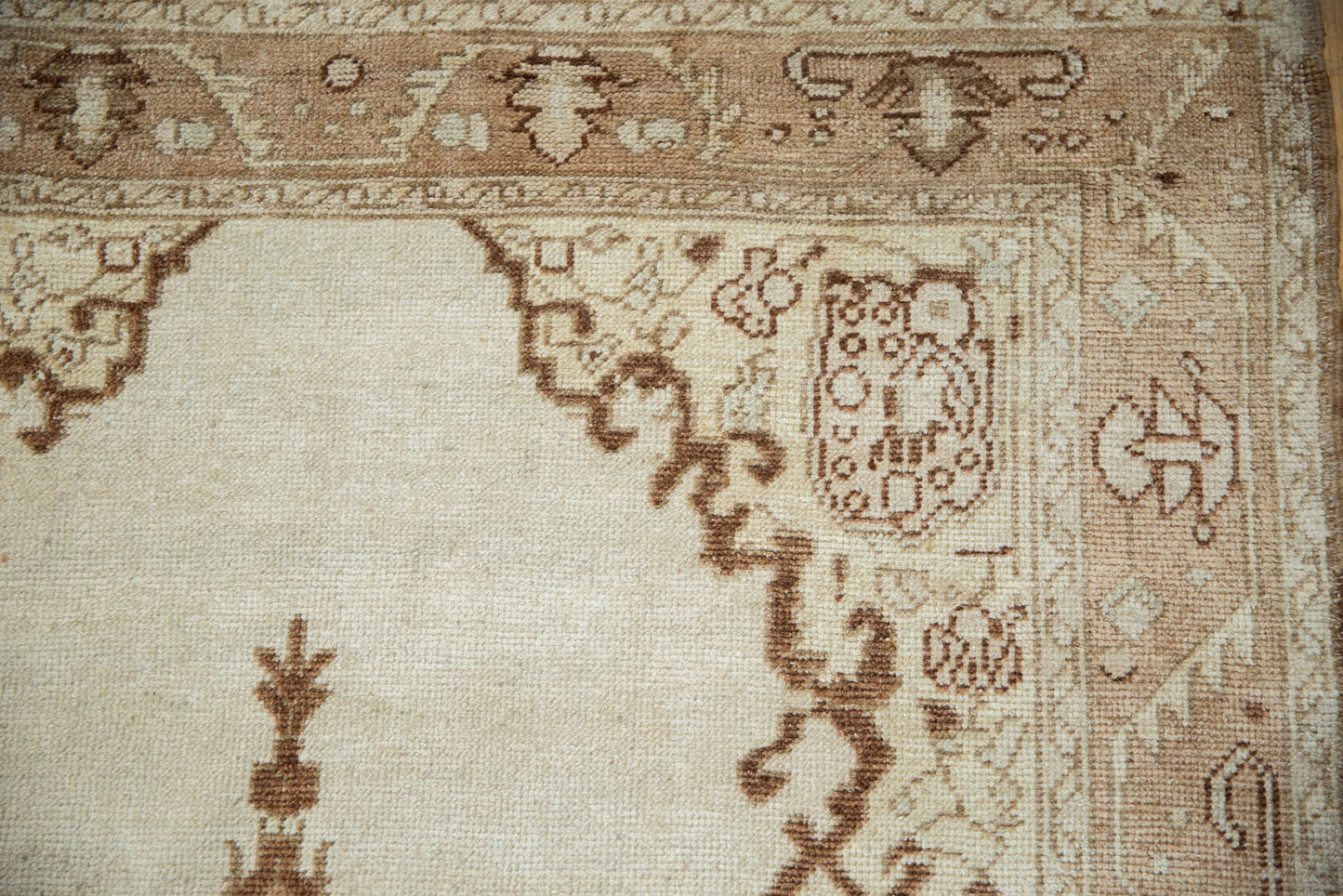 4x9 Vintage Distressed Oushak Rug Runner