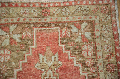 3x4.5 Vintage Distressed Oushak Rug