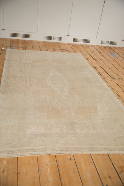 4.5x8 Vintage Distressed Oushak Rug