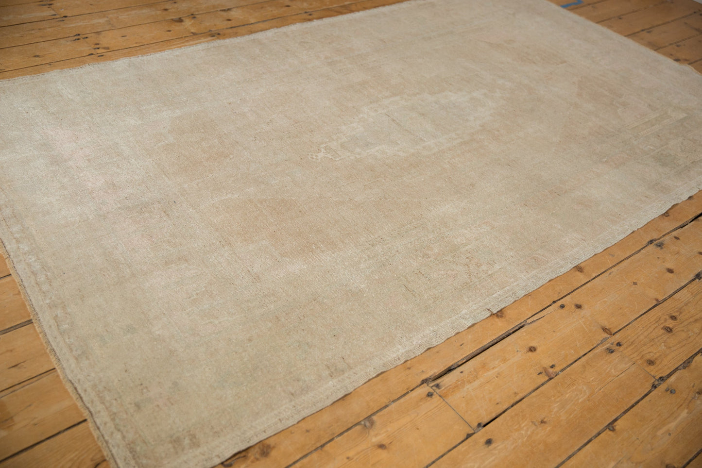 4.5x8 Vintage Distressed Oushak Rug