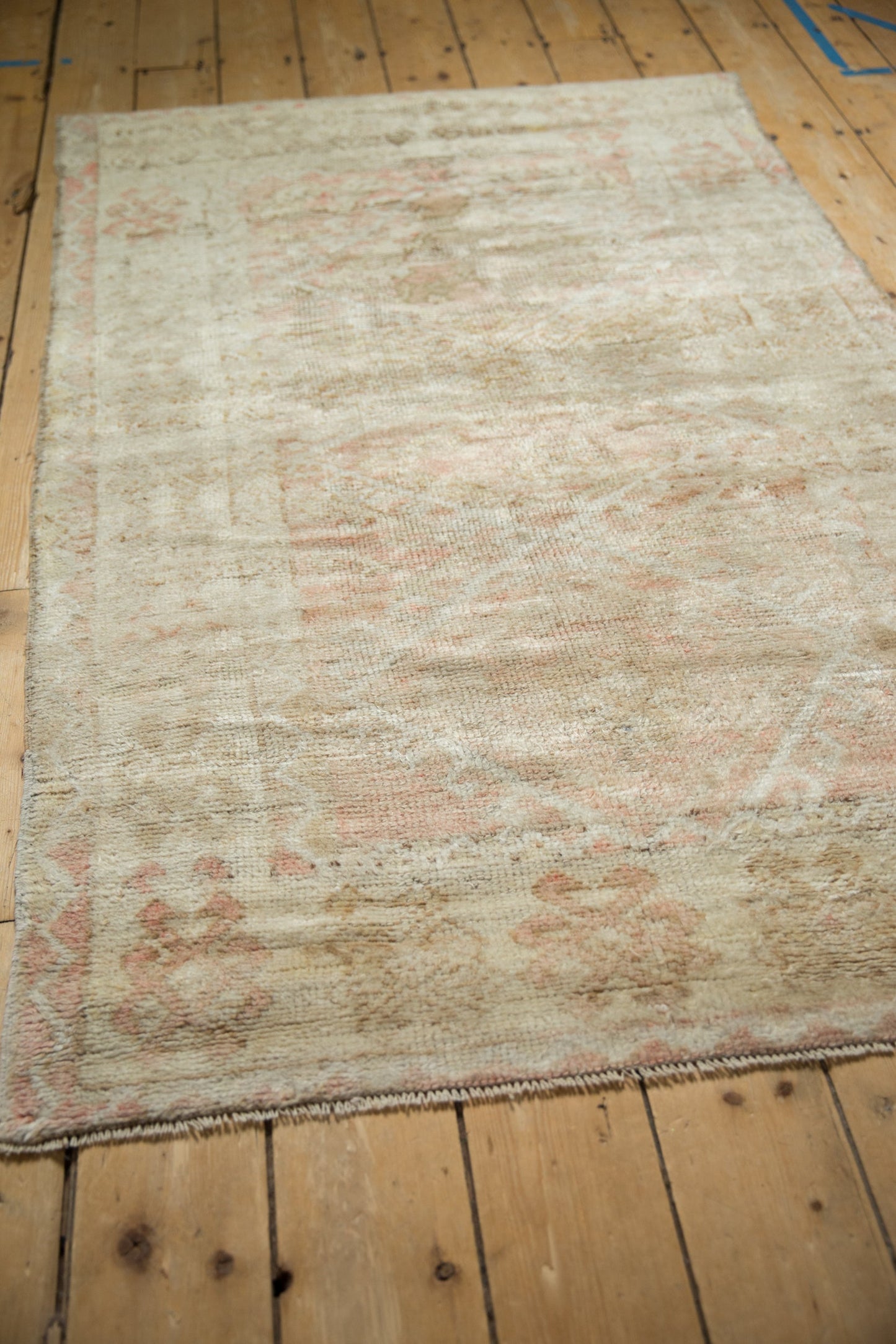 3.5x5.5 Vintage Distressed Anatolian Rug