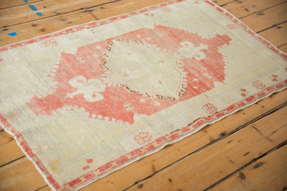 2.5x4.5 Vintage Distressed Oushak Rug
