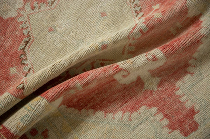2.5x4.5 Vintage Distressed Oushak Rug