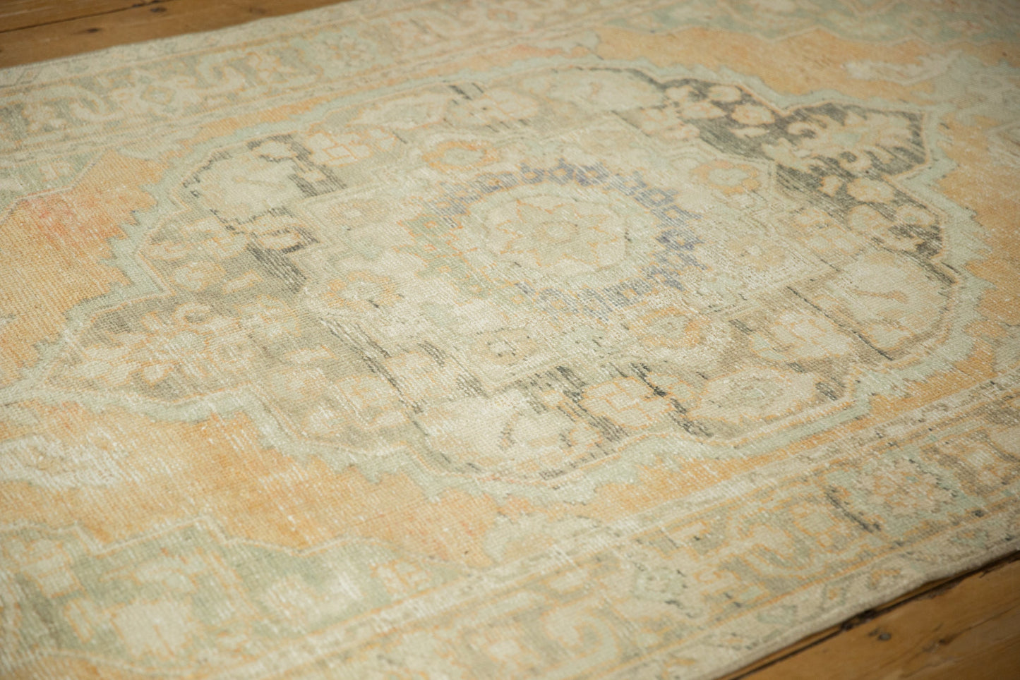 5x8.5 Vintage Distressed Oushak Carpet