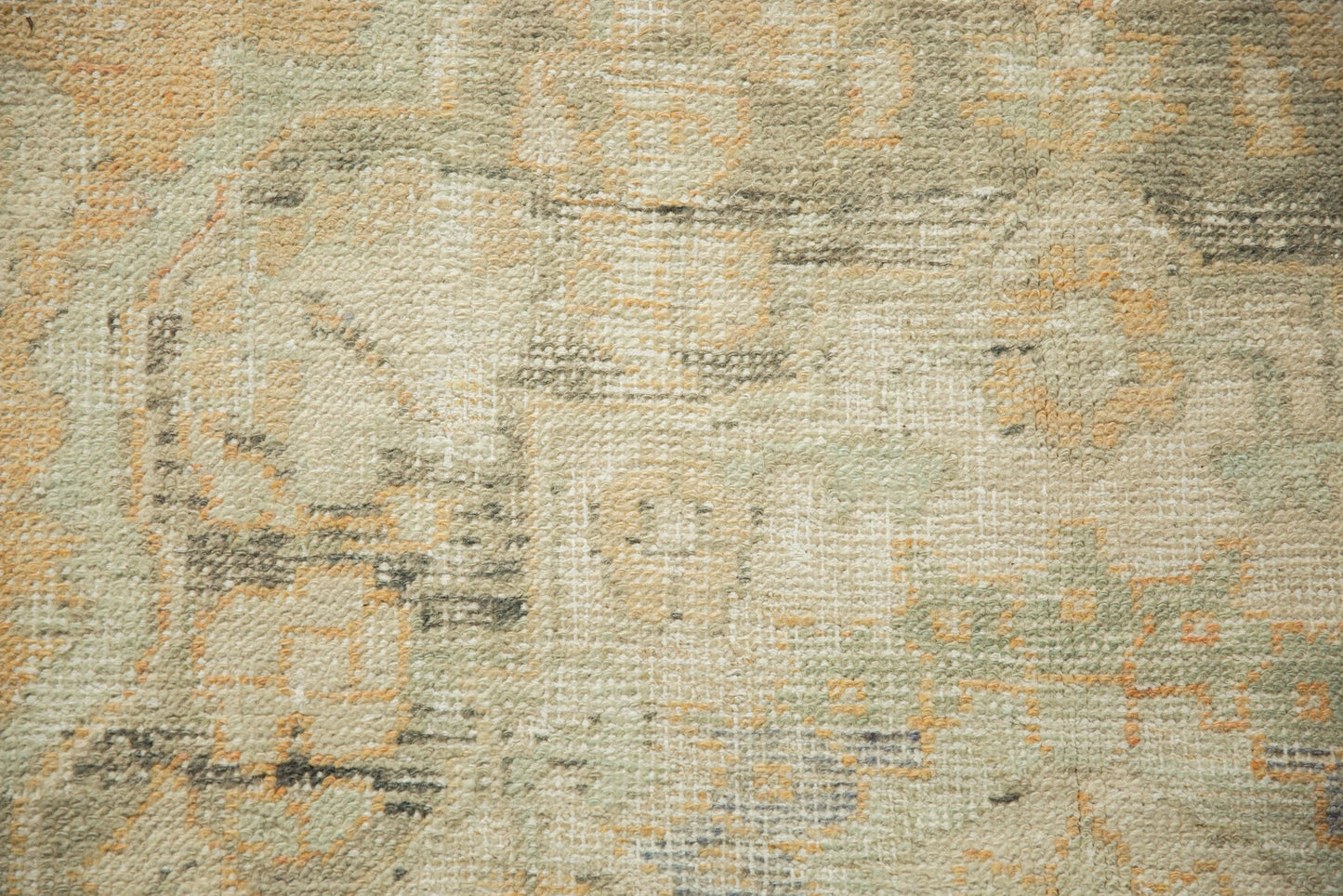 5x8.5 Vintage Distressed Oushak Carpet