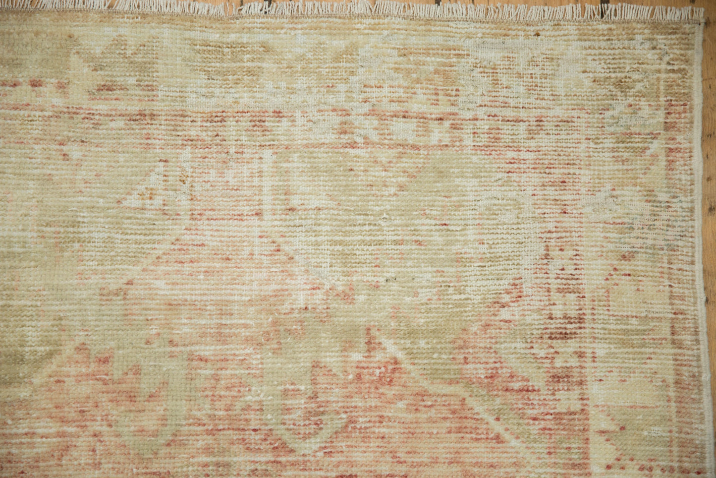 2.5x5 Vintage Distressed Oushak Rug Runner