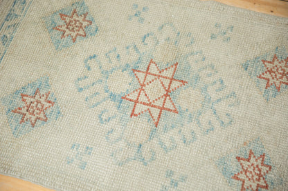 2x3.5 Distressed Oushak Rug