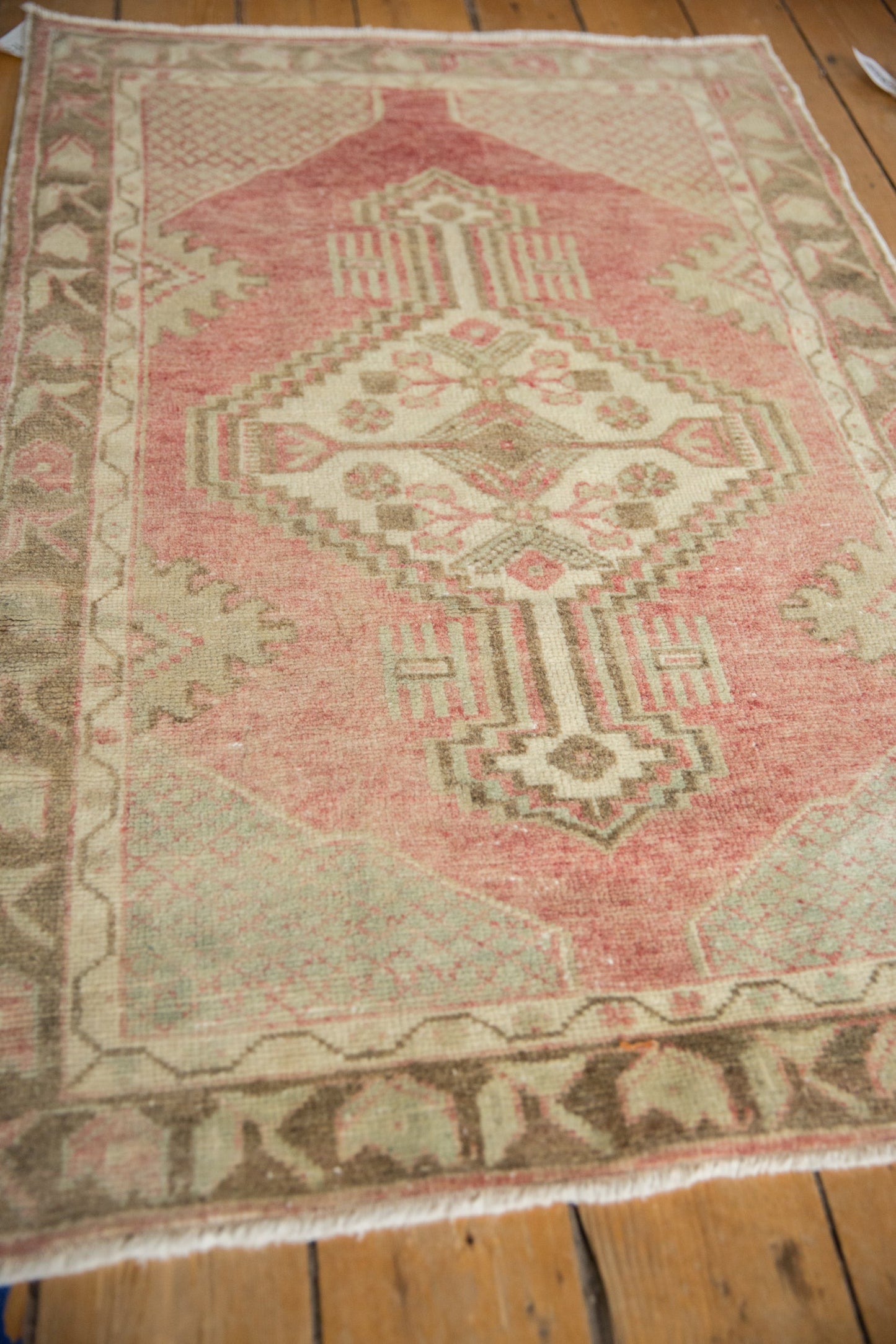 3x4.5 Vintage Distressed Oushak Rug