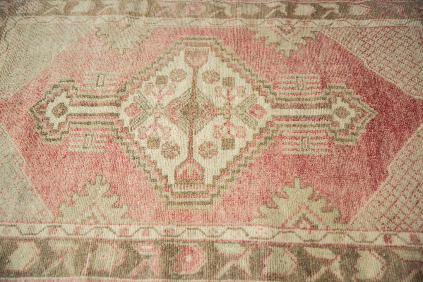 3x4.5 Vintage Distressed Oushak Rug