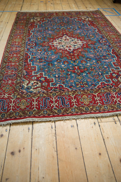 4.5x6.5 Vintage Qom Rug