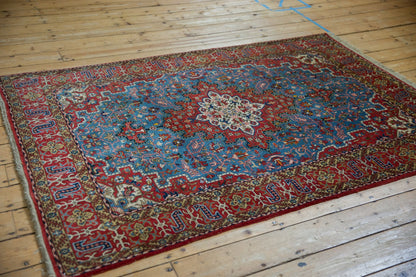 4.5x6.5 Vintage Qom Rug