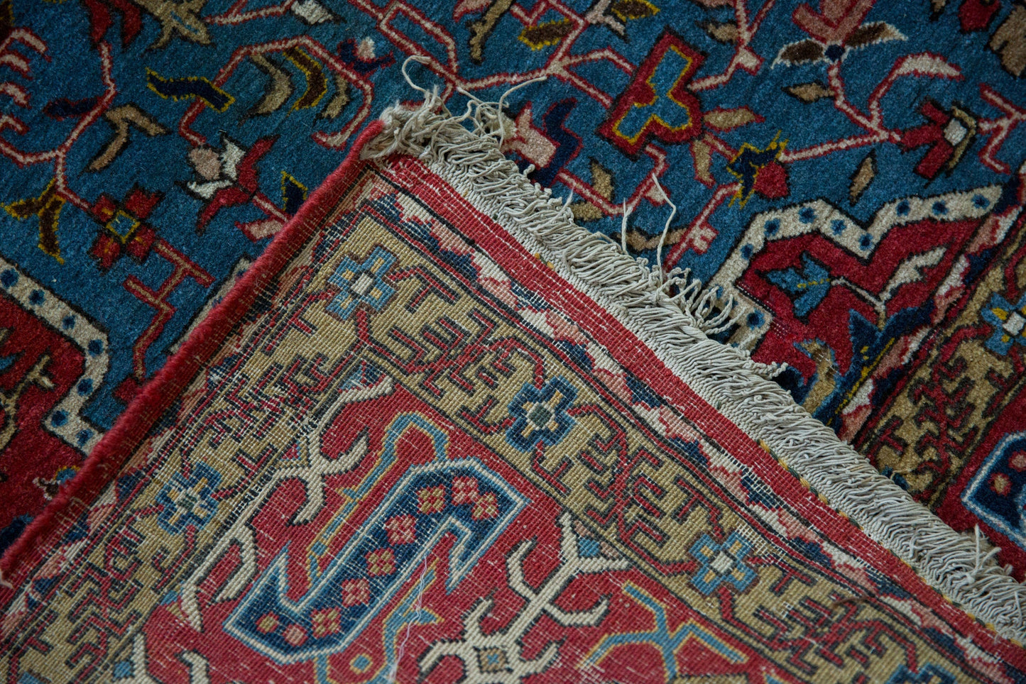 4.5x6.5 Vintage Qom Rug